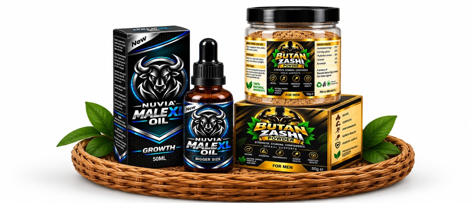 Nuvia Oil and Butan Zashi Powder Combo